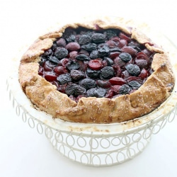 Cherry Galette with Almond Cream