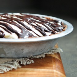 Banana Chocolate Ice Cream Pie