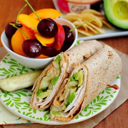 Turkey, Avocado & Hummus Wrap