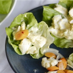 Egg Salad Lettuce Wraps