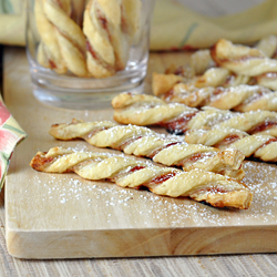 Pastry Jam Twists