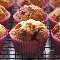 Raspberry & Ricotta Muffins