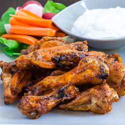 Baked Buffalo Chicken Wings