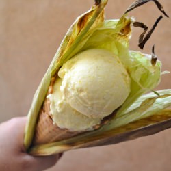 Grilled Corn Ice Cream