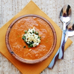 Tomato Bisque/Grilled Corn/Pasilla