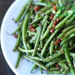 Dry Sauteed Green Beans