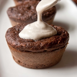 Coffee Chocolate Zucchini Muffins