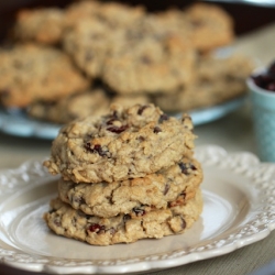 Oatmeal Cranberry Chocolate Cookies