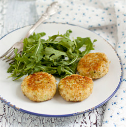 Croquettes of zucchini