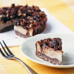 Turtle cheesecake