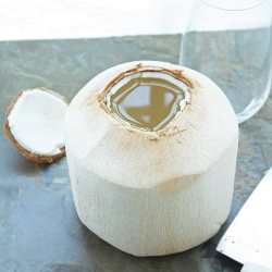 How to Open a Young Coconut