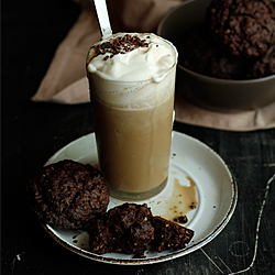 Double dark chocolate cookies