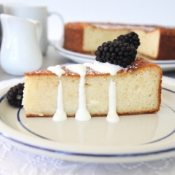 Cheese-Farina Cheesecake