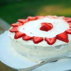 Strawberry Shortcake Cake