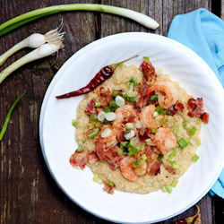 Shrimp & Cheddar Quinoa