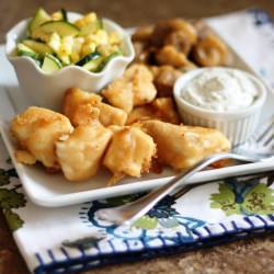 Beer Battered Halibut