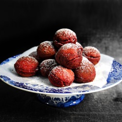 Red Velvet Pancake Balls