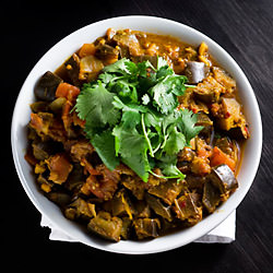 Indian Eggplant Curry