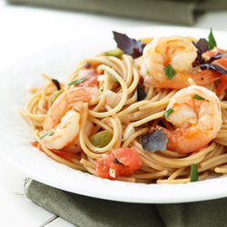 Pasta with Shrimp Fra Diavolo