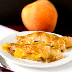 Peach Strudel