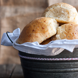 Cheddar Hamburger Buns