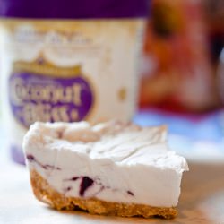 Coconut Milk Ice Cream Pie