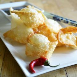 Goat Cheese Wontons