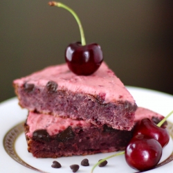 Cherry Chocolate Chunk Blondies