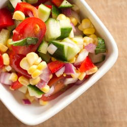 Fresh Corn and Tomato Salad