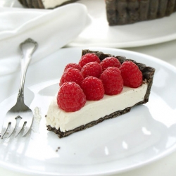 Chocolate Raspberry Mascarpone Tart