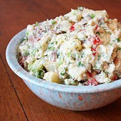 Creamy Crunchy Potato Salad