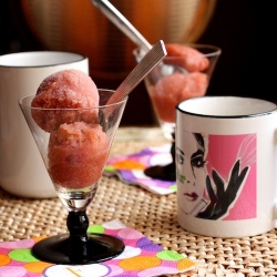 Strawberry-Balsamic Sorbet