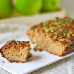 Apple Cake with Pumpkin Seeds