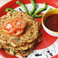 Savory Bread Pancakes