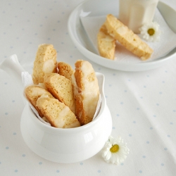 Glazed Lemon Biscotti