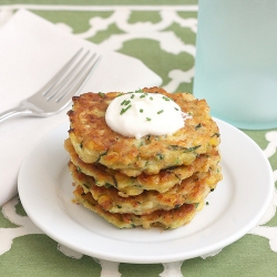 Zucchini-Corn Fritters