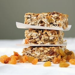 Golden Raisin Oatmeal Squares