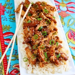 Crock Pot Honey Sesame Chicken