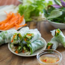 How to Roll Spring Rolls