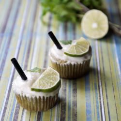 Vegan Mint Mojito Cupcakes