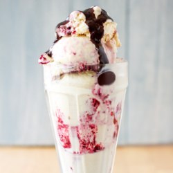 Blackberry Buttermilk Ice Cream