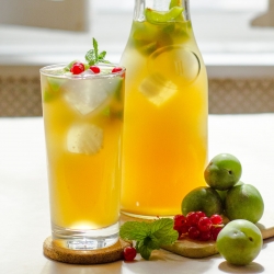 Iced Green Plum Tea