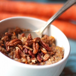 Carrot Cake Zucchini Bread Oatmeal