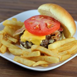 Grilled Beer Burgers