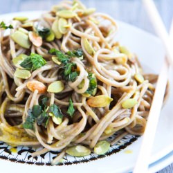 Green Curry & Coconut Soba Noodles