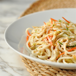 Cold Noodles with Sesame Dressing