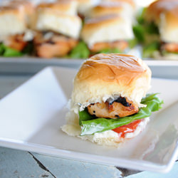 Aloha Chicken Sliders