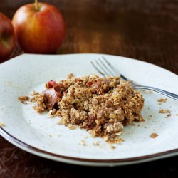 Apple Rhubarb Crisp