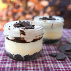 Mason Jar Ice Cream Cake