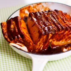 hasselback BBQ tofu